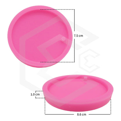 Moldes Circulo Calidad Premium Para Hacer Llaveros De Resina