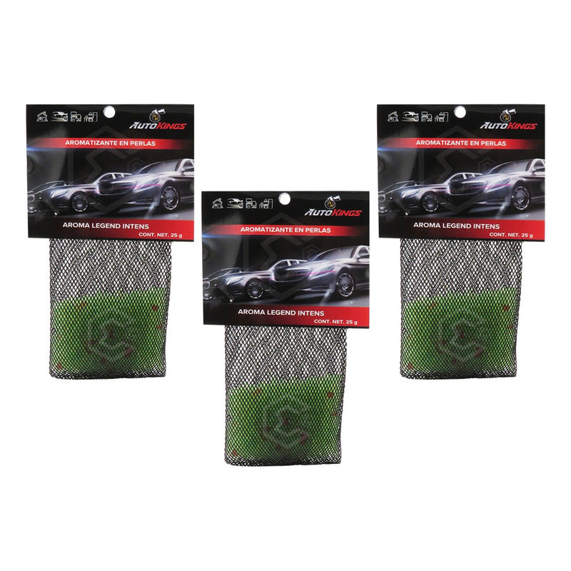 3 Aromatizante Para Auto Desodorante Perla Casa Oficina 25gr
