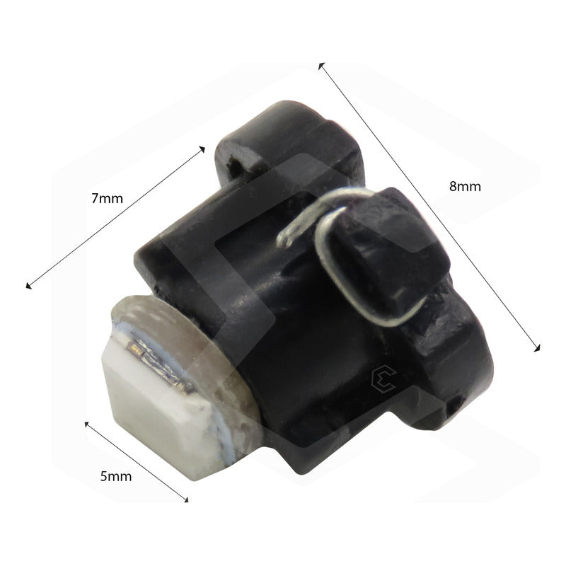 Kit 10 Focos Led T3 Clúster Para Tablero Mandos Fija 12v