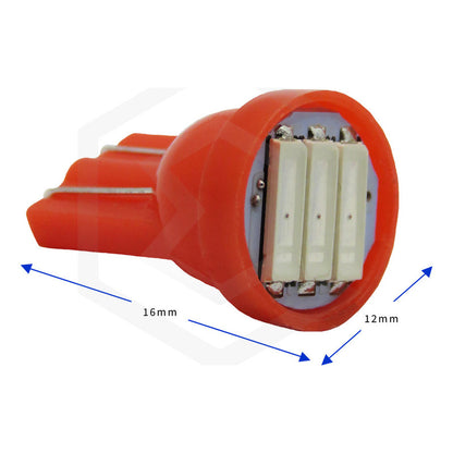 Par De Focos De Pellizco 3 Leds Grande Super Potente 12v