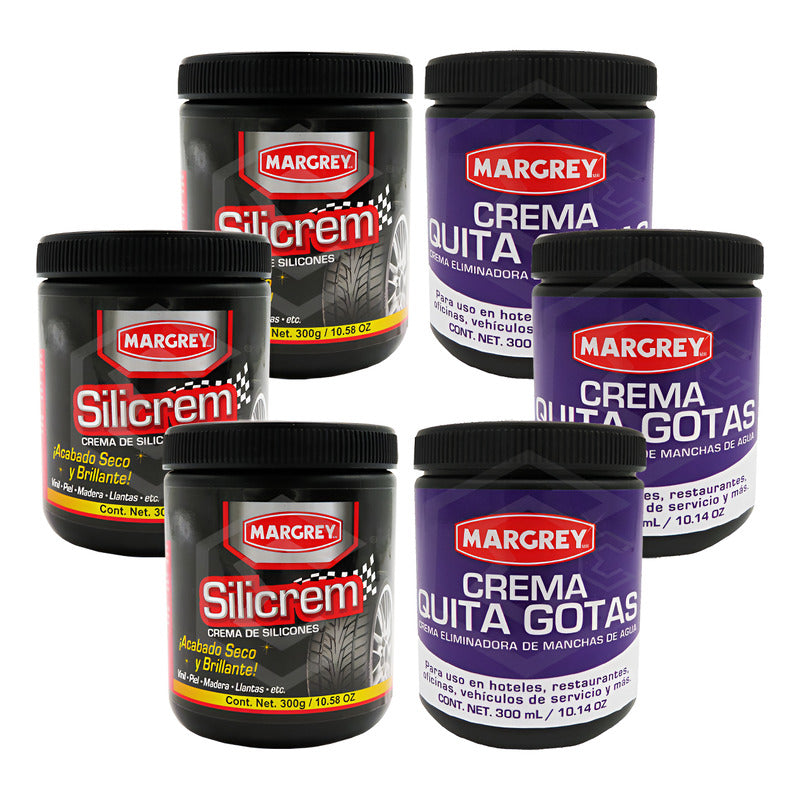 3 Silicrem Olor Cereza 3 Crema Quita Gotas 300 Ml Margrey 10595232 100601232
