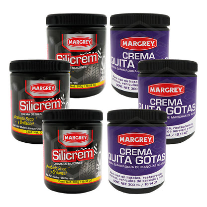 3 Silicrem Olor Cereza 3 Crema Quita Gotas 300 Ml Margrey 10595232 100601232