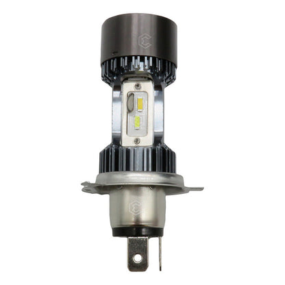 Foco De Carro Moto H4 Csp Led Bicolor Ojo Angel 2 Caras 22w