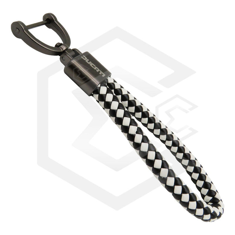 Llavero Para Moto Ducati 100% Piel Monster Diavel Panigale