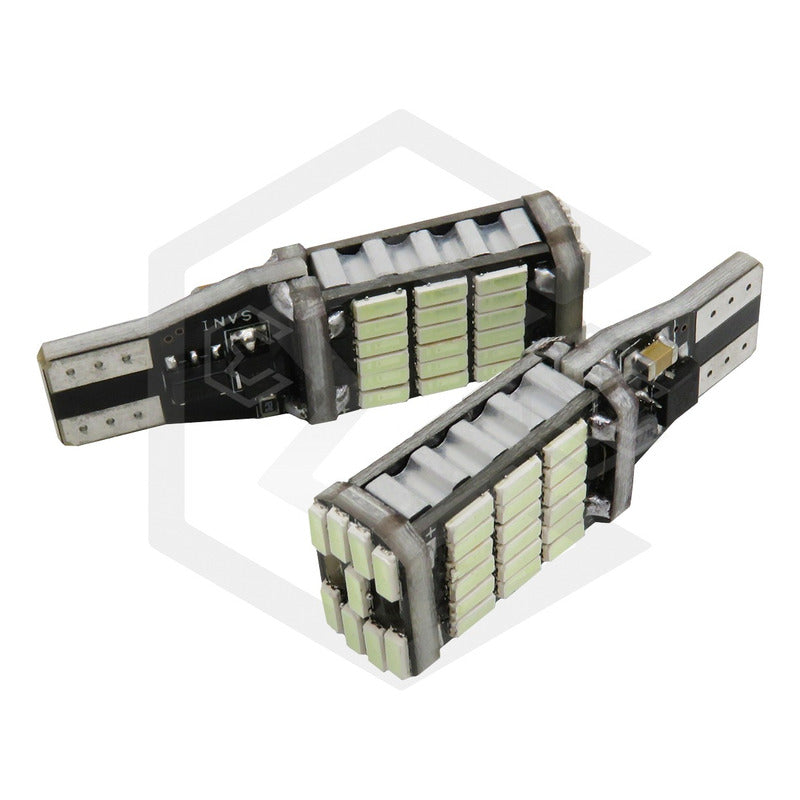 2 Foco De Pellizco Led T15 W16w T16 921 Canbus Para Reversa