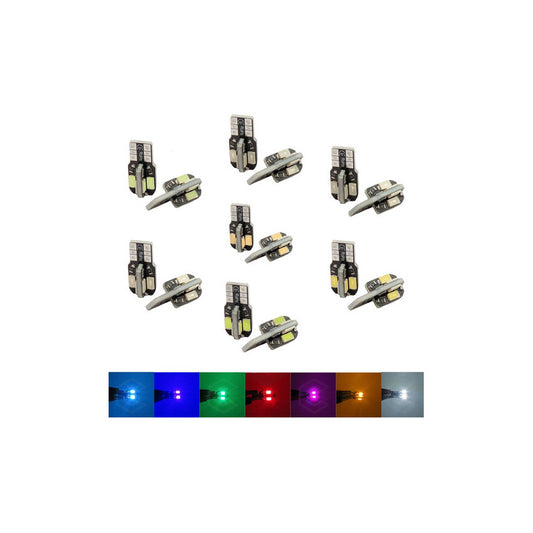 Par Focos De Pellizco 8 Led Canbus Alta Intensidad 12v