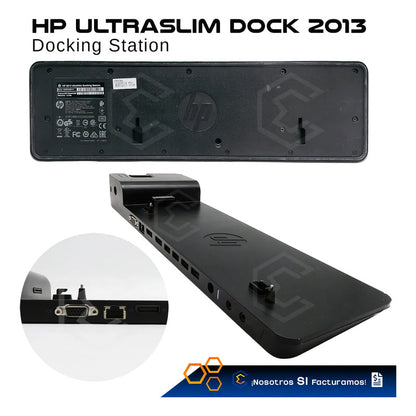 Hp Ultraslim Docking Station Replicador De Puertos Laptop Hp