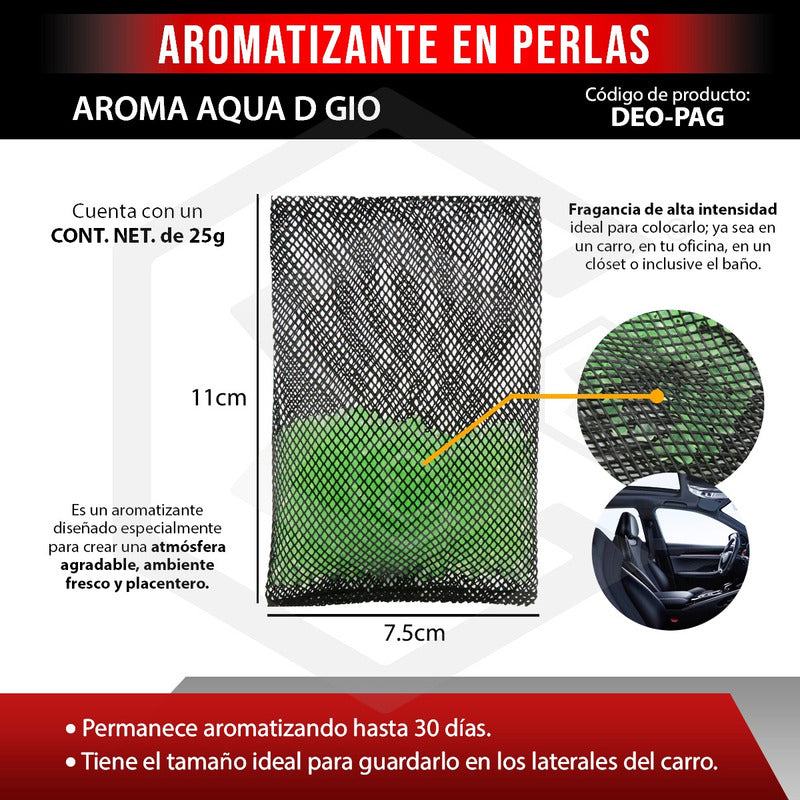 2 Aromatizante Para Auto Desodorante Perla Casa Oficina 25gr