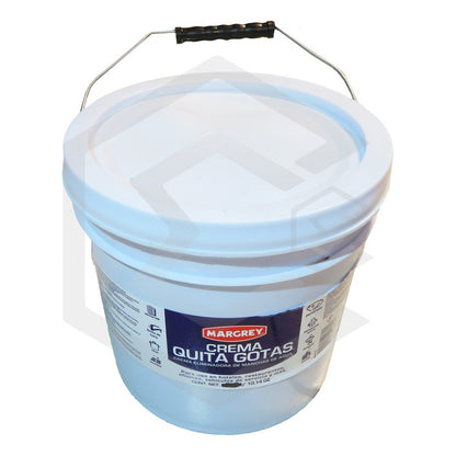 Crema Quita Gotas Vidrios Y Cristales Cubeta 4 Lts Margrey