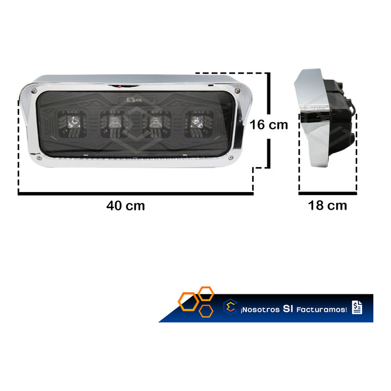 Par Faros Unidad Kenworth T800 T600 Peterbilt Freightliner Ambos Lados