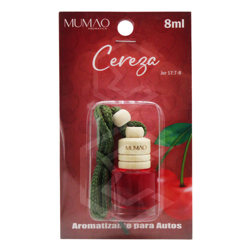 2 Aromatizante Colgante Botella 8ml Auto Casa Ambiente Mumao