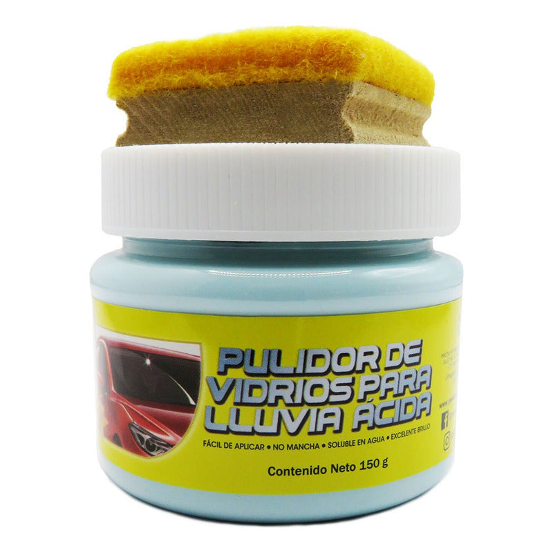 3 Pulidor De Vridrios Para Lluvia Acida Excelente Brillo Agua