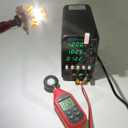Foco De Carro/moto H4 2 Polos Ba20d Con Luz Led 4 Caras 15w