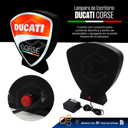 Lampara Led Bmw Escritorio Decoración Impresión 21cm 3d Petg Ducati