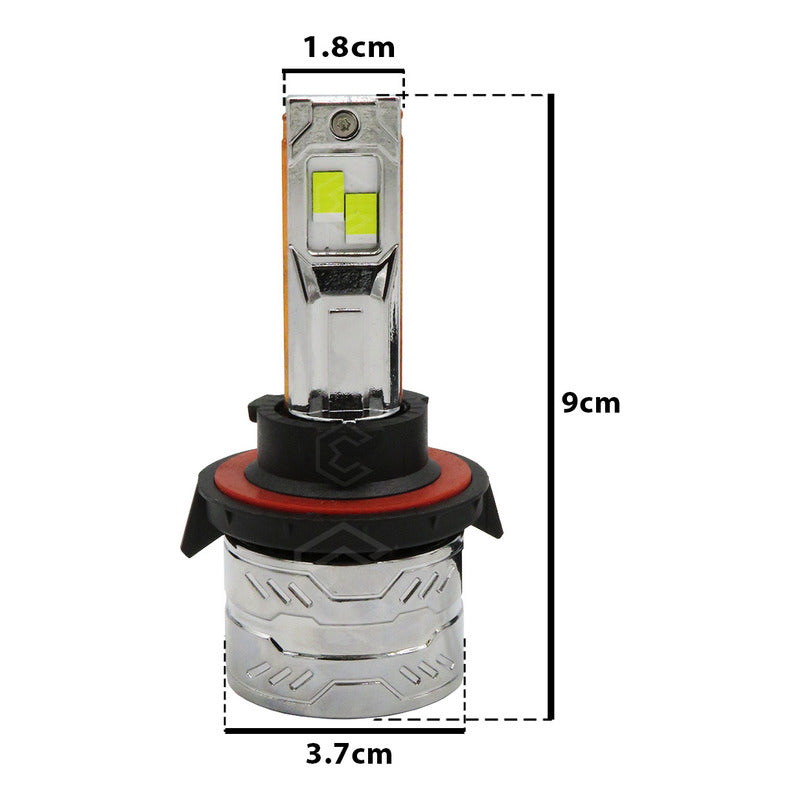 Kit 2 Focos H13 48led Csp Nitrogeno Zinc Alta Y Baja 22000lm H13