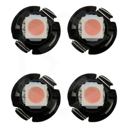 Kit 4 Focos Led T3 T4.2 T4.7 Clúster Para Tablero Fija 12v