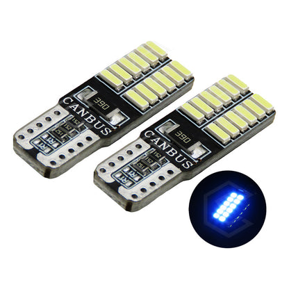 Kit 10 Focos Pellizco 24 Leds Con Canbus Alta Intensidad 12v