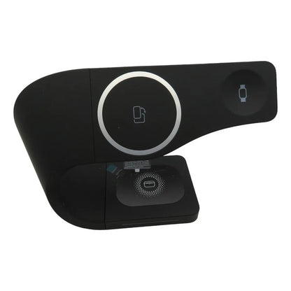 Base De Carga Inalámbrica iPhone 8 A 14 AirPods Watch 3 A 1