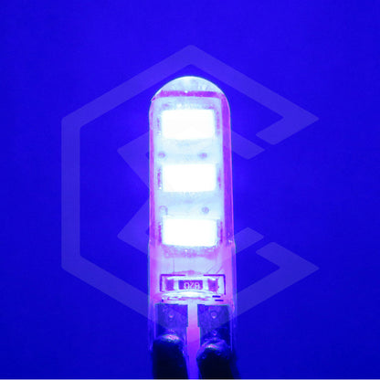 Kit De 10 Focos De Pellizco T10 6 Gel Leds Smd Alta Potencia