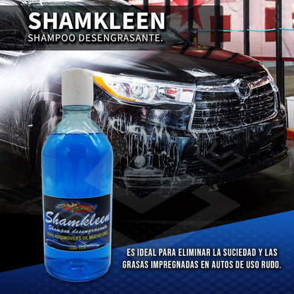 Shampoo Desengrasante Para Auto Moto Rzr De Uso Rudo 500ml