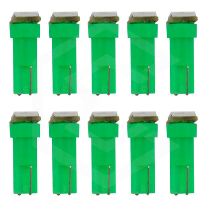 10 Focos Led Tablero De Mandos Cluster T5 2721 12v 7 Colores