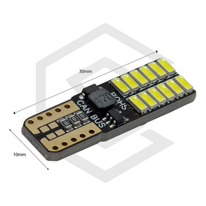 Par Focos De Pellizco 24 Led Canbus Alta Intensidad 12v