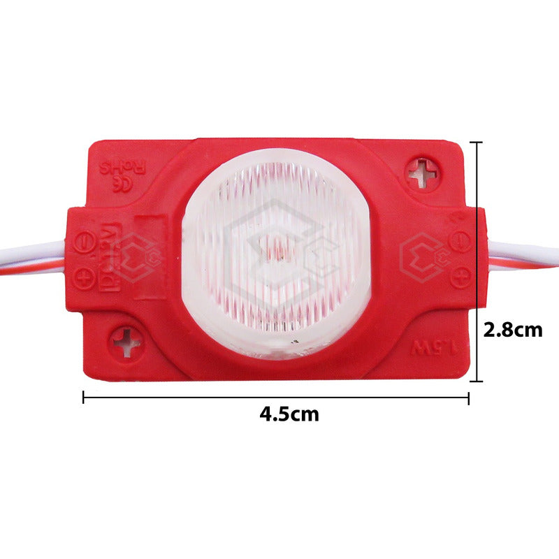 10 Módulos 1 Hiperled 5730 Encapsulado Color A Escoger 12v
