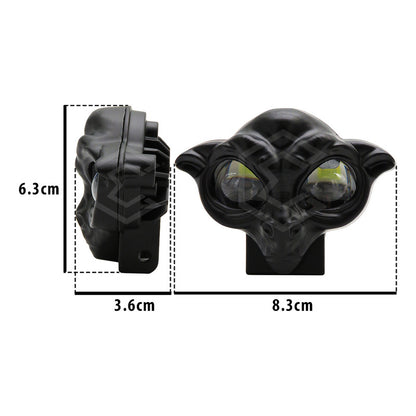 Par De Faros 14 Leds Alien Bicolor 5 Funciones 12.1w 10-30v