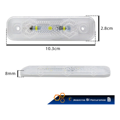Plafón Cuarto Direccional Lateral Led Alta Intensidad 12-24v