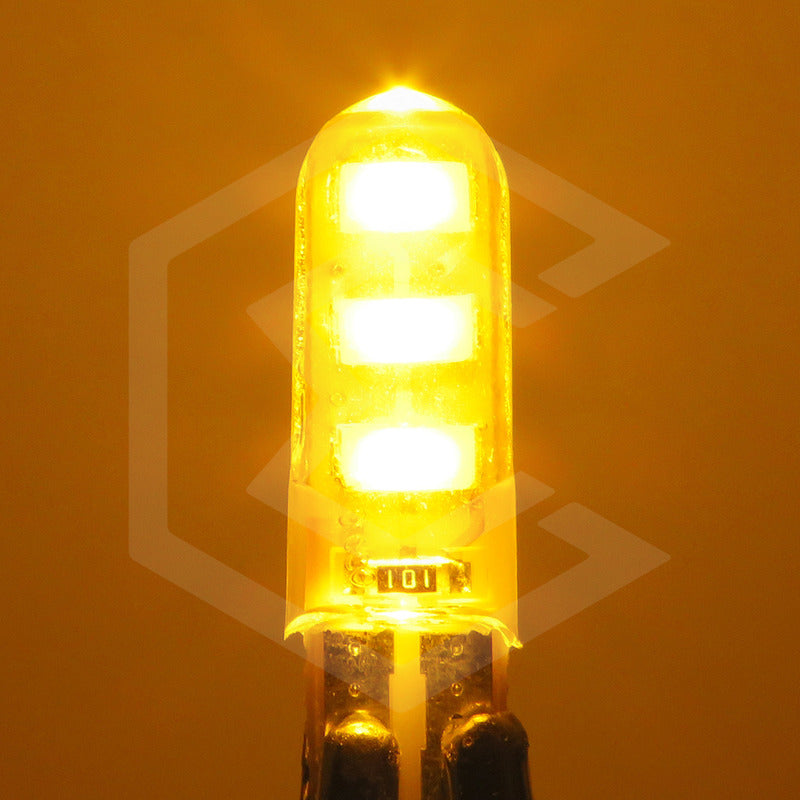Kit De 10 Focos De Pellizco T10 6 Gel Leds Smd Alta Potencia