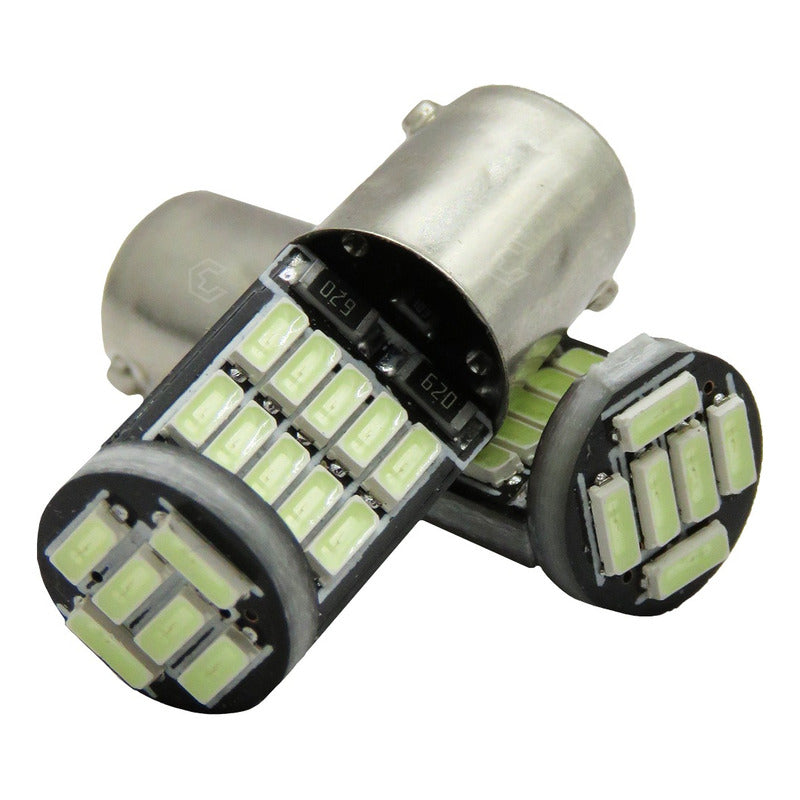 Par De Foco Pellizco 26 Led T11 Ba9s Bay9s Canbus 12v