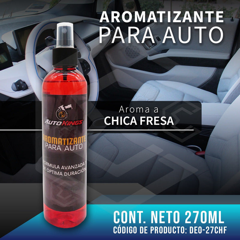 5 Aromatizantes Auto Desodorante Liquido Casa Oficina 270ml