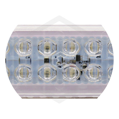 Modulo 24 Led Ovalado Multiusos Doble Jumbo Rgb 2 Funciones