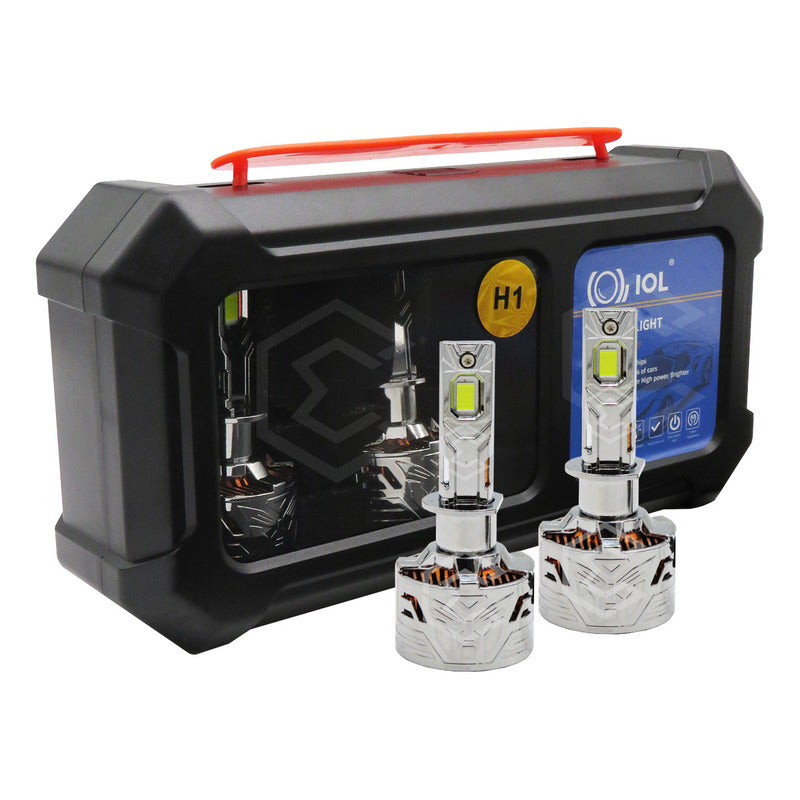 Kit 2 Focos H1 24 Led Csp Nitrogeno Zinc Alta Baja 20,000lm H1