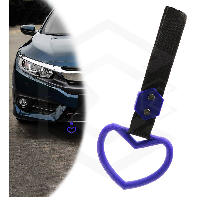 Tiron Corazon Jdm Tsurikawa Strap Remolque Gancho Decorativo
