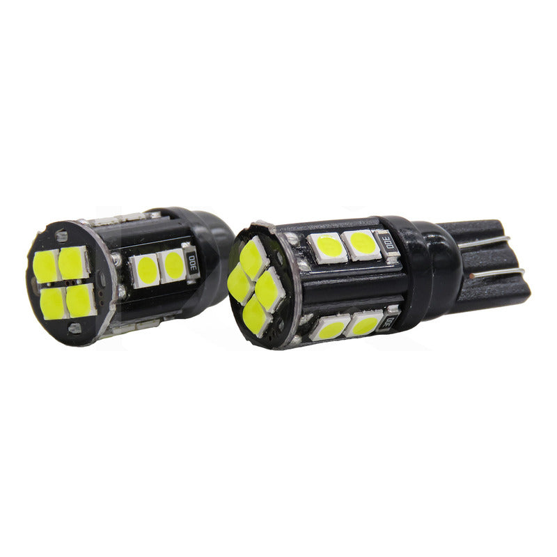 Par De Focos De Pellizco 12 Led Canbus Smd Super Potente 12v