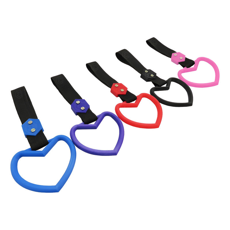 Tiron Corazon Jdm Tsurikawa Strap Remolque Gancho Decorativo