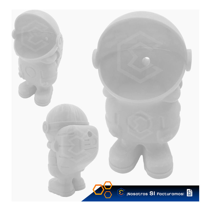 Soporte Base Alexa Echo Dot 4ta 5ta Generación Astronauta 3d