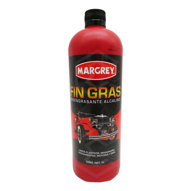 Kit Shampoo Car Wash Gras Fin Gras Crema Quita Gotas Margrey