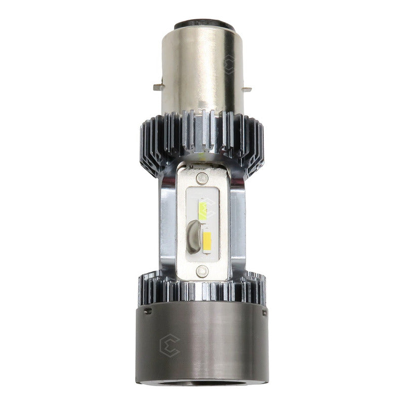 Foco Carro/moto Ba20d Csp Led Bicolor Ojo Ángel 2 Caras 22 W