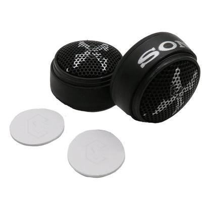 Par De Tweeters Grande Varias Marcas Bocina Negro 7500 Watts
