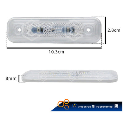 Plafón Cuarto Direccional Lateral Led Alta Intensidad 12-24v
