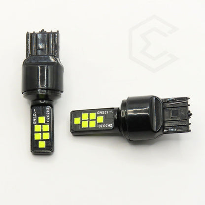 2 Focos 12 Led Canbus Cuarto Stop 12-24v 1156 57 3157  7507