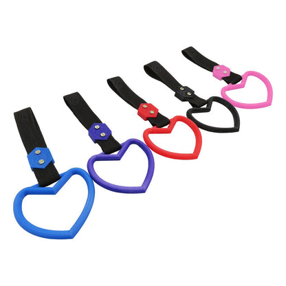 Tiron Corazon Jdm Tsurikawa Strap Remolque Gancho Decorativo