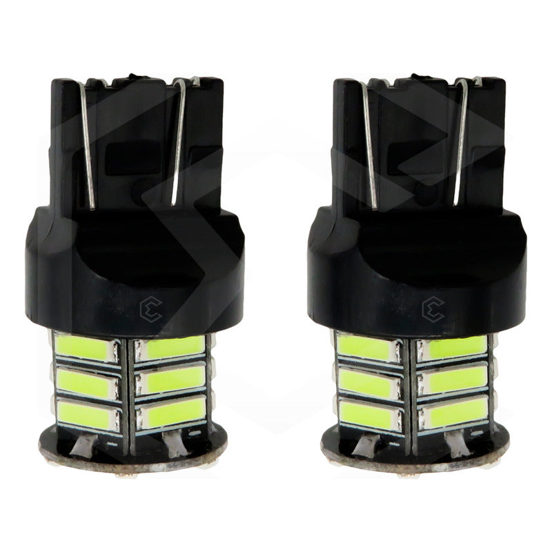 Par Focos 21 Leds 7443 Cuartos Stop Direccional Estrobo 12v