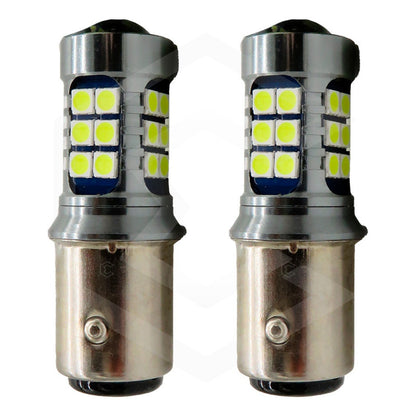 2 Focos 27 Led 1156 1157 3157 7440 7443 No Error Stop Cuarto