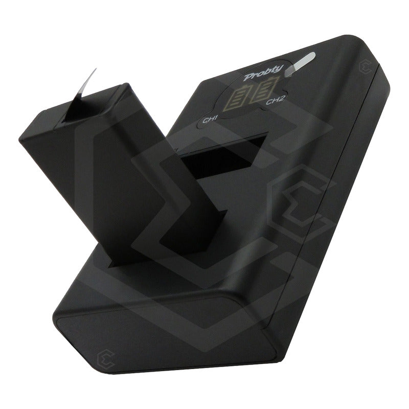 Cargador Para Bateria Gopro Max Usb Doble Entrada Indicador