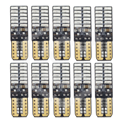 Kit 5 Par Focos De Pellizco 24 Led Canbus Alta Intensidad