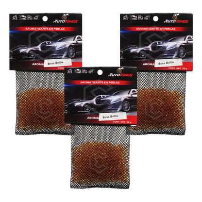3 Aromatizante Para Auto Desodorante Perla Casa Oficina 25gr