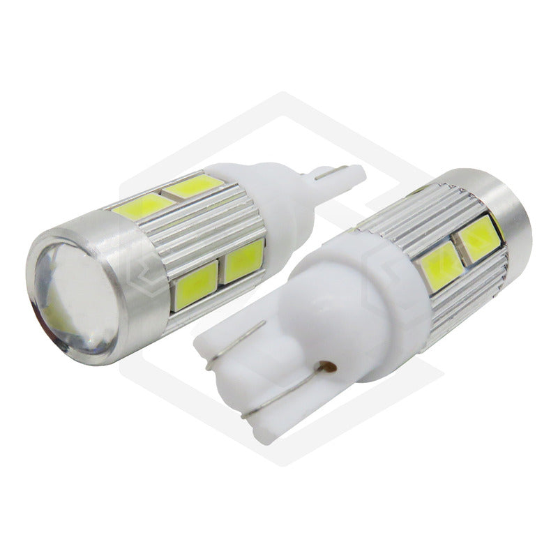 Par De Focos De Pellizco 10 Led Smd Super Potente Lupa 12v